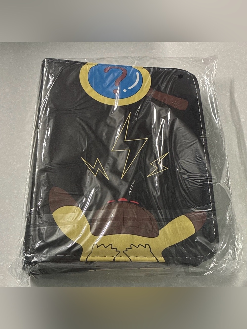 Pokemon Black Pikachu Lightning-Accent Cape binder capacity for 400 cards